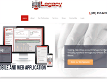 Tablet Screenshot of legacysecurityinc.com